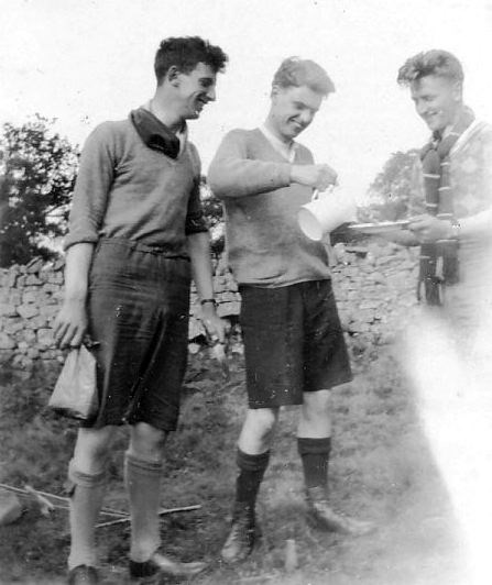 Scouts enjoying their camp