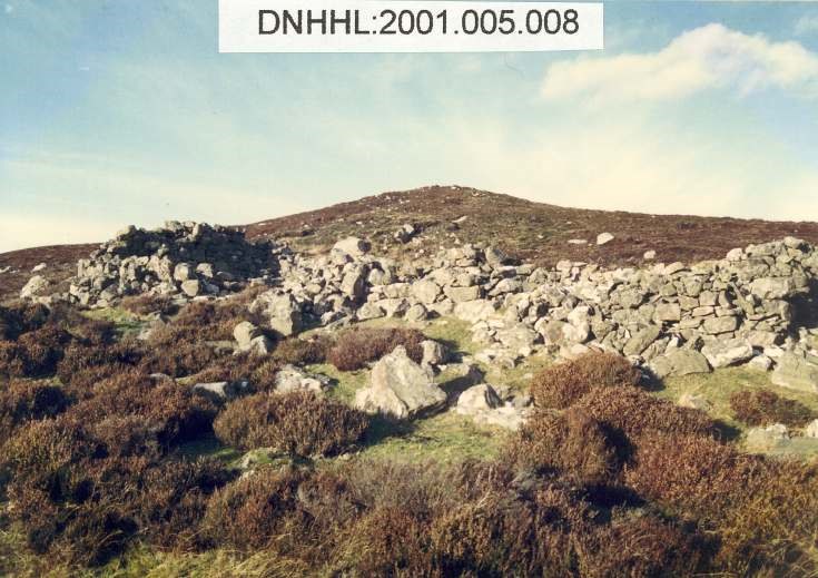 Crask settlement and Creagan Asdale hut circle