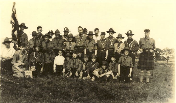 Scout group photograph