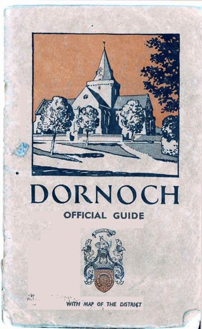 Dornoch Official Guide with map of district