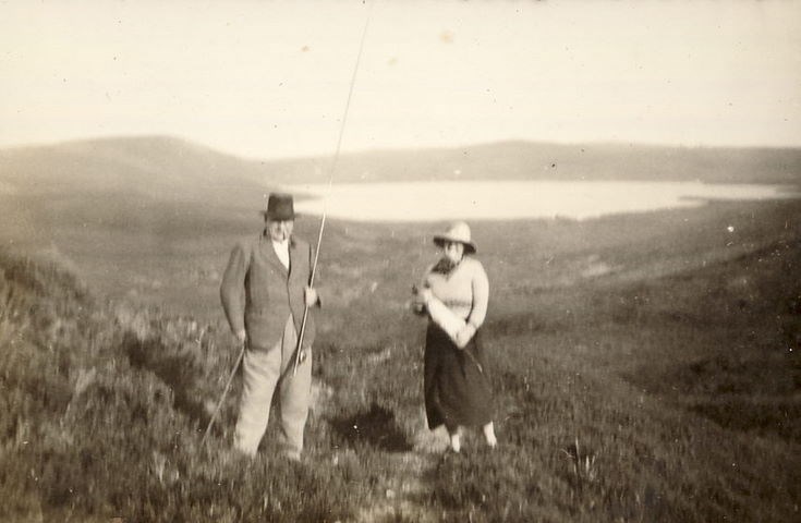Mrs. Hardie, and an Unidentified Gentleman