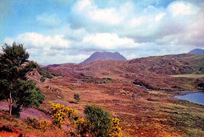 Coulmore from Lochinver Road, Sutherland