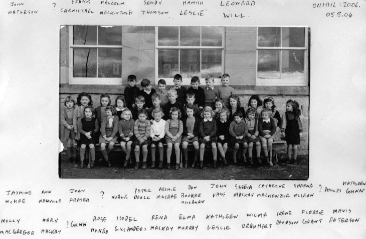 Dornoch Academy c 1946