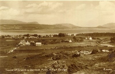Doune of Criech & Dornoch Firth, Bonar Bridge