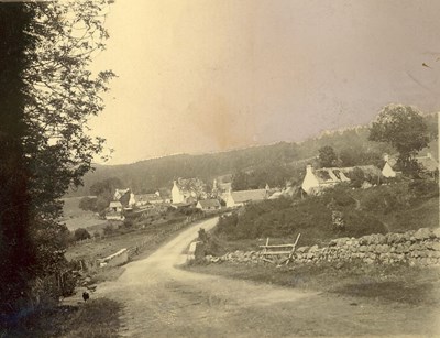 Approach to Spinningdale from Clashmore direction