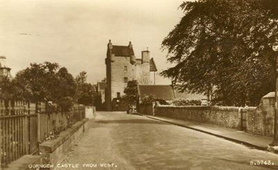 Dornoch Castle from west
