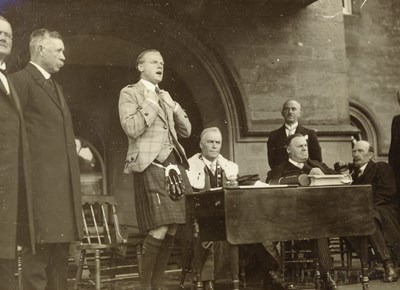 Duke of Sutherlands speech Freedom ceremony 1928