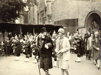 Ladies attending the Freedom of Burgh Ceremony 1928