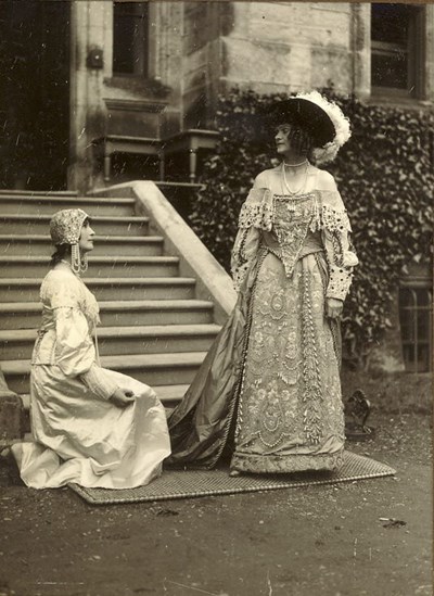 Ladies' elegant costumes Dornoch Pageant 1928
