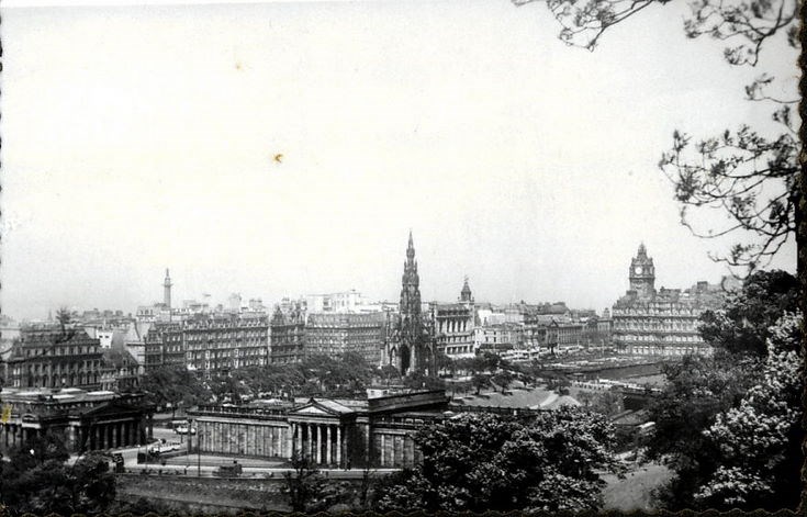 Views of Edinburgh ~ towards Princes Street
