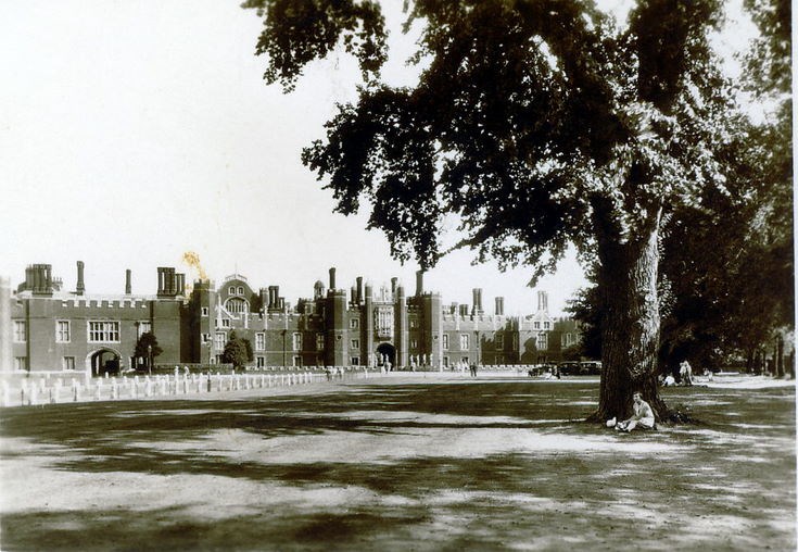 The West Front ~ Hampton Court Palace
