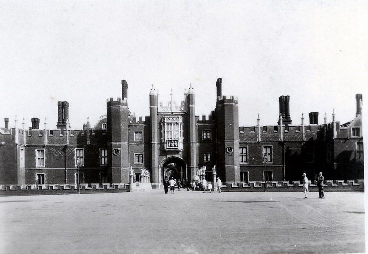 The West Front ~ Hampton Court Palace