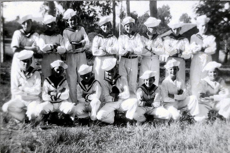 Group of Children in sailor suits