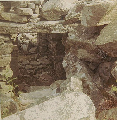 Entrance to Broch at Dun Maigh, Tongue