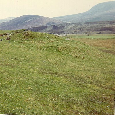 Chambered Tomb at Carn Liath, Kildonan ~ Remains of Round Cairn 