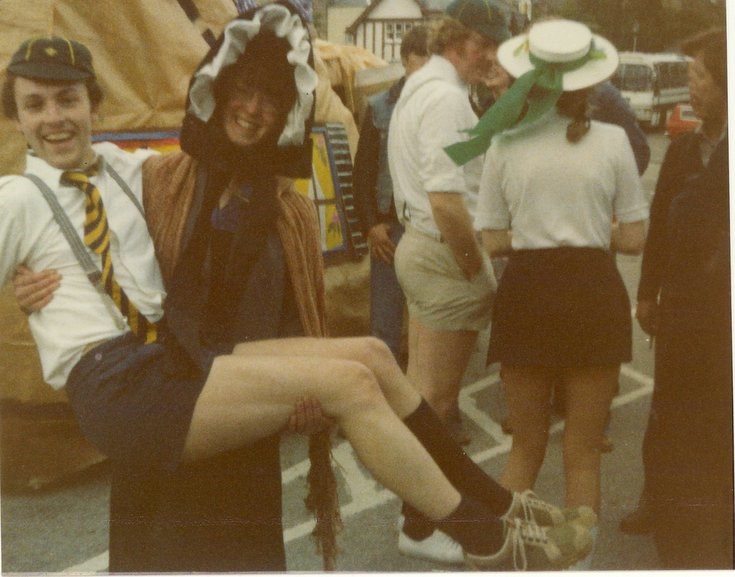 Competitors  Dornoch Festival week pram race