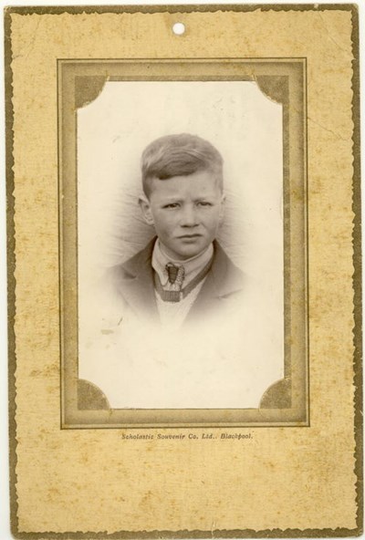 Duncan Matheson at Balvraid School c 1936