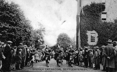 Dornoch Pipe Band Cathedral Septcentenary