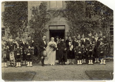 Wedding of daughter of Dr MacLachlin