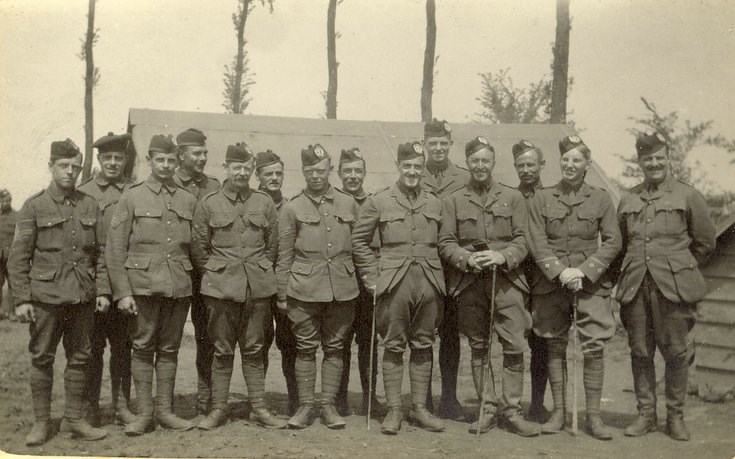 Officers and Non Commissioned Officers of ‘C’ Company