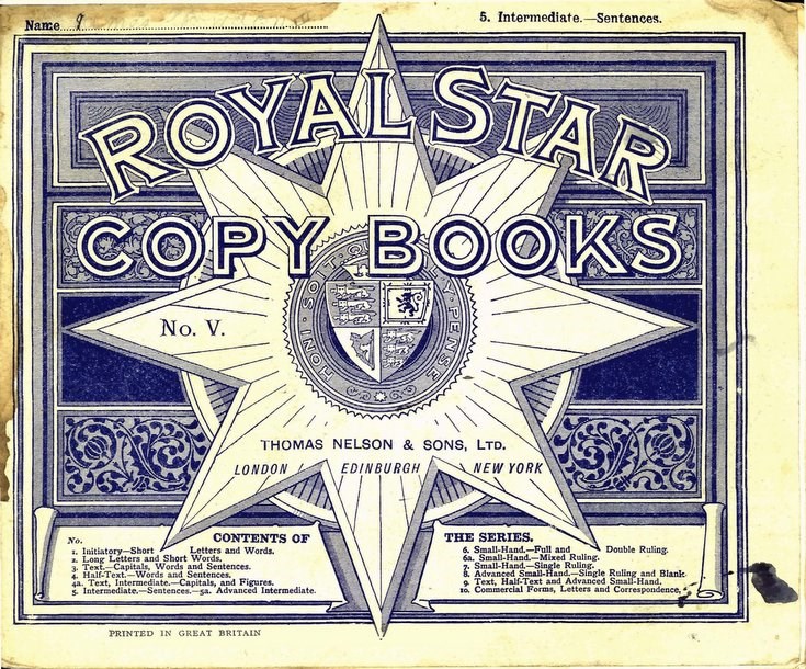 J. Gordon's school copybook