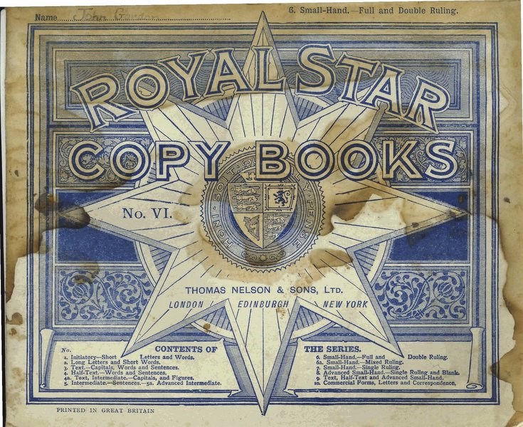 John Gordon's school copybook