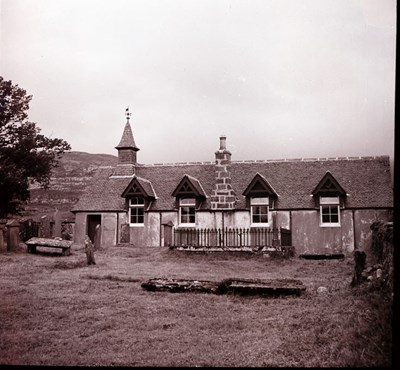 Rural church and graveyard 