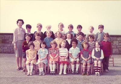 Dornoch Primary School photograph 1978