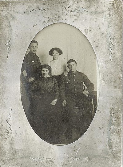 Formal family photograph ~  including Donald Mackay (r.)