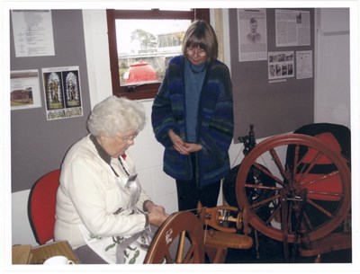 The spinning day at Historylinks 27 Oct 2009