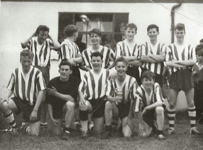 Victorious Dornoch under 17 football team 1963