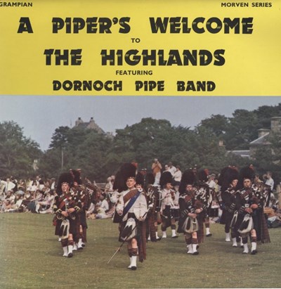 A piper's welcome to the Highlands