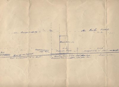 Plan of pavement level alterations 191