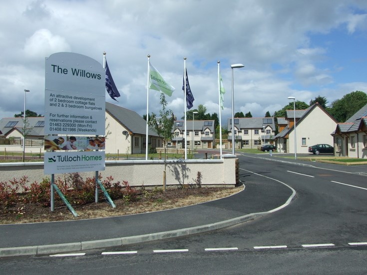 The Willows estate Dornoch