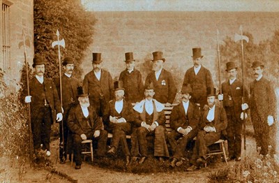 Burgh Council group photograph