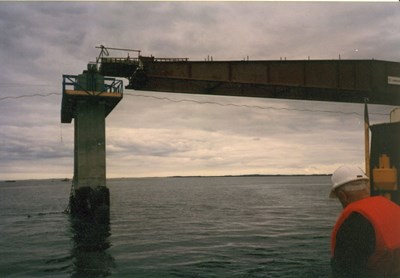 Dornoch Firth Bridge Construction ~ Bridge Decking reaches the Third Pier