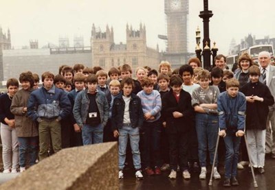 Dornoch Academy visit to London 1985