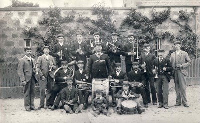 Dornoch Brass Band c 1925