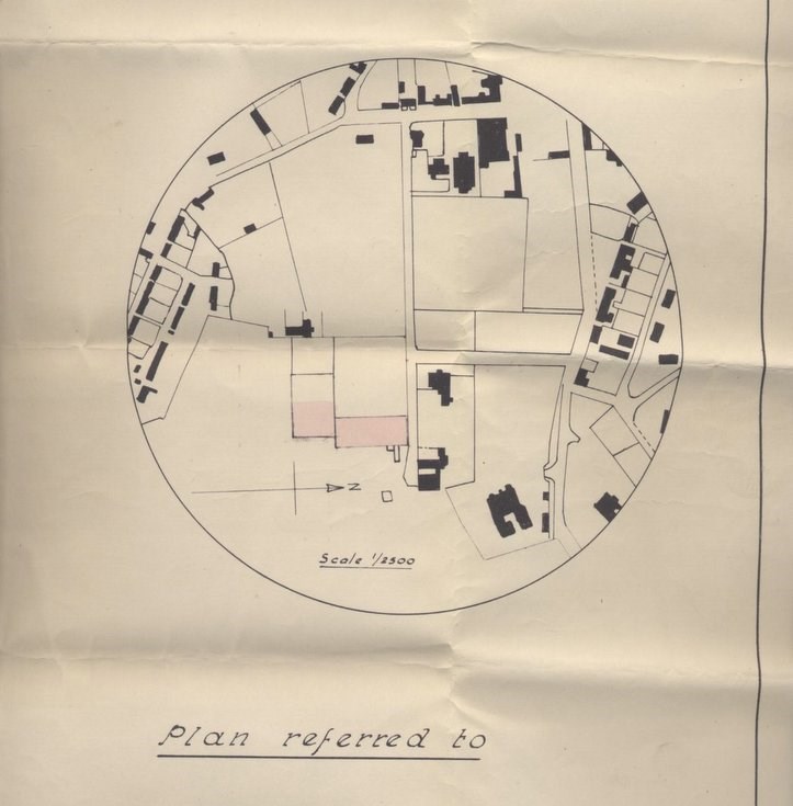 Agreement with Dornoch Tennis Club 1956