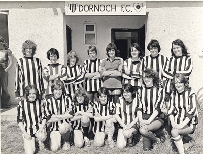 Dornoch Festival Week 1979 - Dornoch Ladies football team