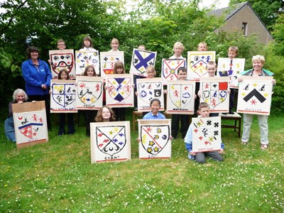 Dornoch Primary School Coat of Arms Project 2010