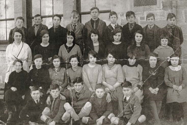 Dornoch Academy class, 1923